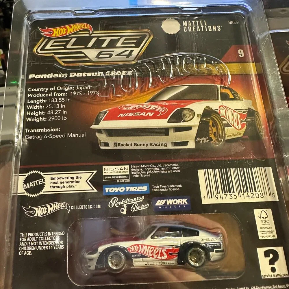 2023 HotWheels Elite 64 Pandem Datsun 280ZX
